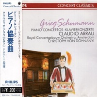 Philips Japan : Arrau - Schumann, Grieg